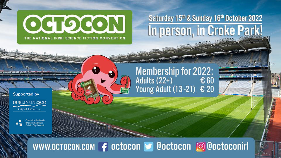 Octocon 2022 - 15-16 October 2022 - Croke Park